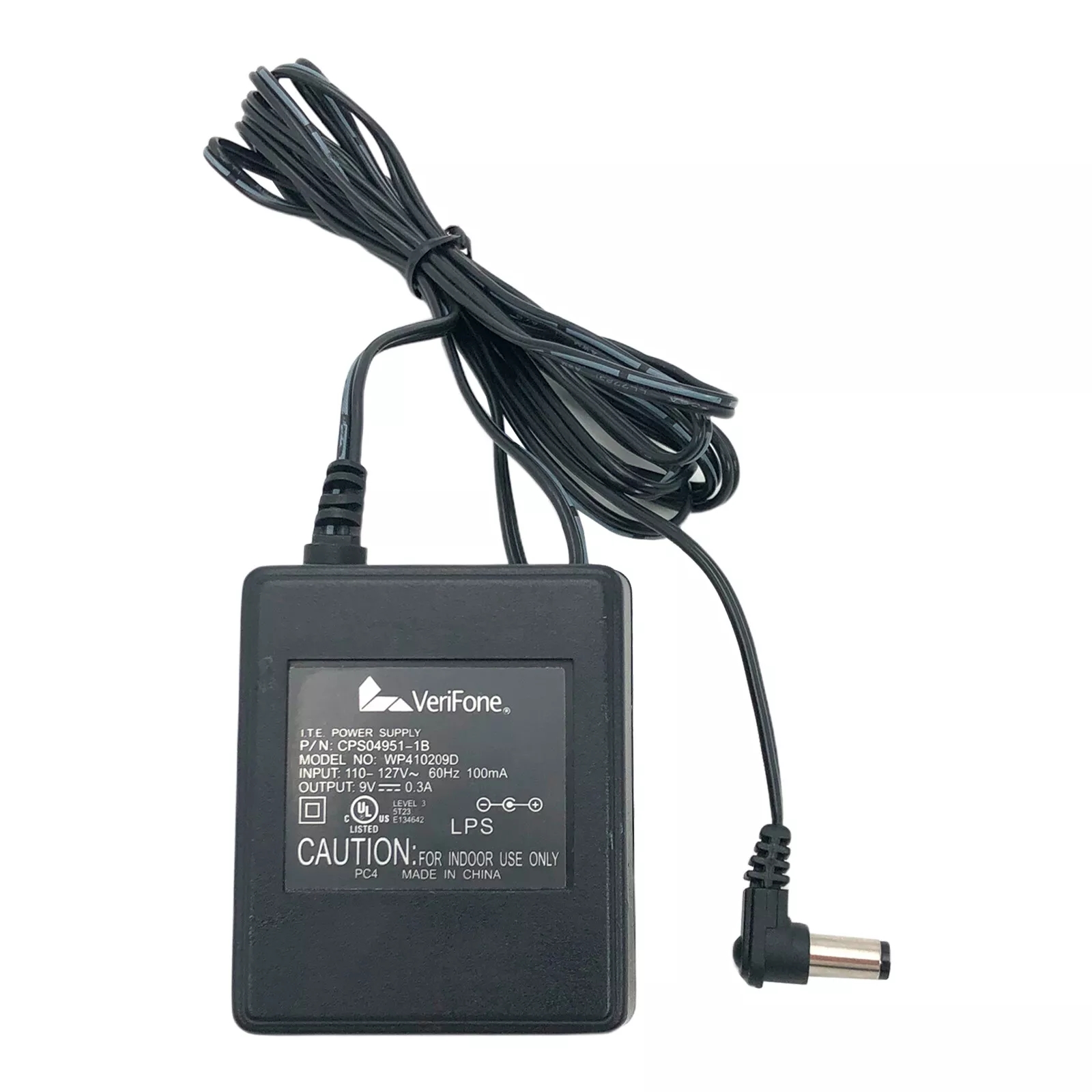*Brand NEW*Genuine VeriFone WP410209D 9V 0.3A AC Adapter CPS04951-1B Power Supply